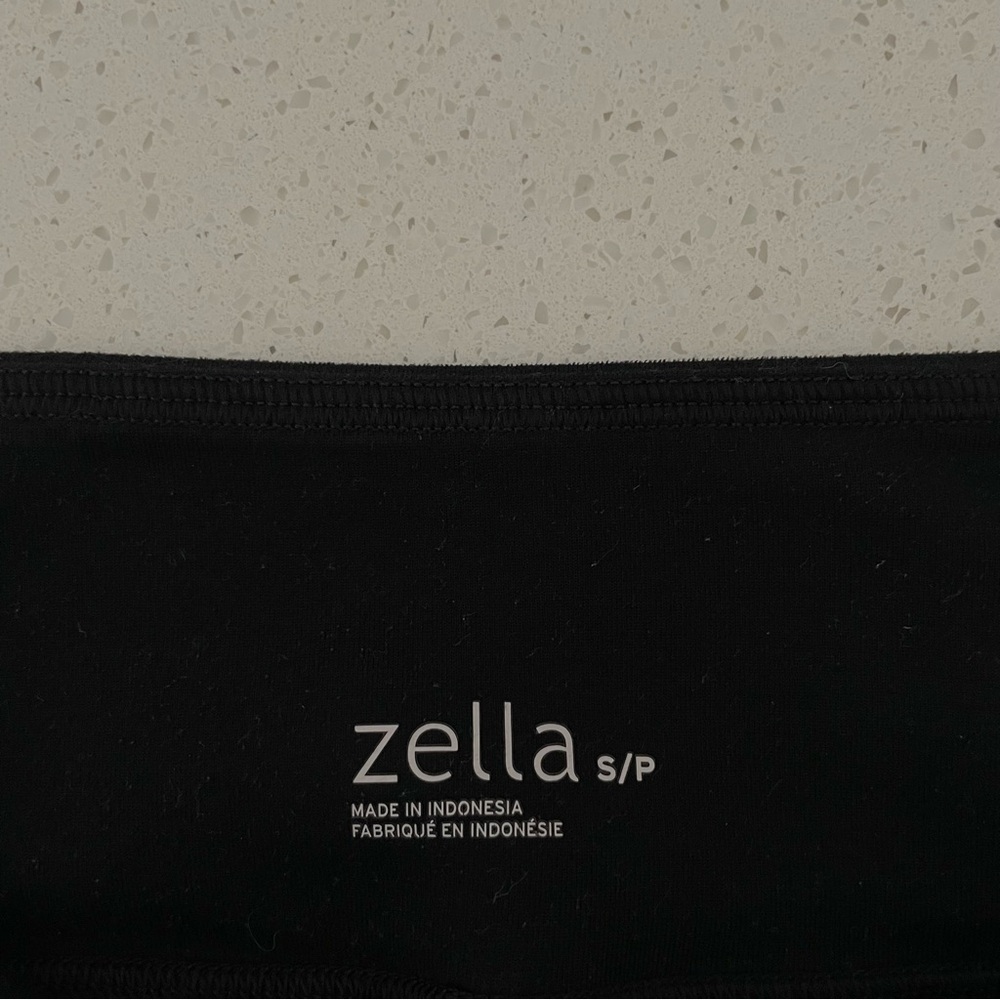 Zella Black Stretch Activewear Mini Skirt small - Picture 5 of 5